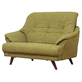 不二貿易 F ソファ 2人掛 キャリー グリーン GR 94225