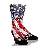 Rock ' emアパレルMLS Sporting Kansas Cityカスタムアスレチッククルーソックス M ブルー