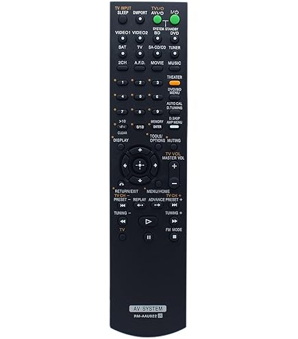 VINABTY RM-AAU202 RM-AAU203 交換用リモコン 対応機種: ソニー ホームシアターシステム HT-M77 HT-M55 HT-M22 STR-KM22 STR-KM55 STR-KM77 Sbe25a0d216fd44559b5d884b7675a