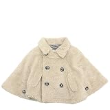 TAPPET ボアフリースマント ベージュ(BE) S(70-80cm)