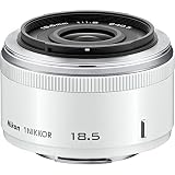 Nikon 単焦点レンズ 1 NIKKOR 18.5mm f/1.8 ホワイト ニコンCXフォーマット専用