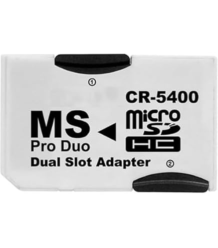 Amazon.co.jp|2枚差し可！ micro SD→メモリースティックプロデュオ