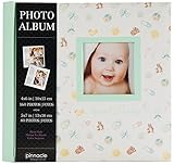 Pinnacle 200 Pocket Book Bound Baby Photo Album by Pinnacle Frames and Accents [並行輸入品]