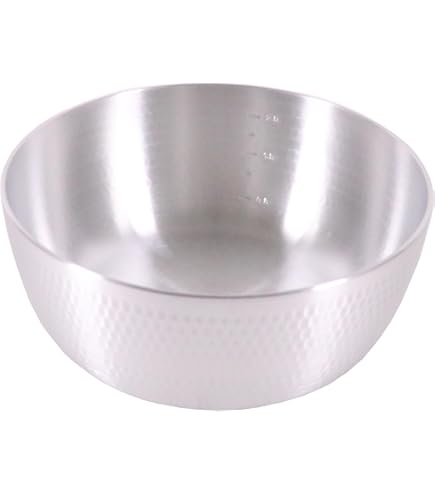 Amazon｜中尾アルミ製作所 ヤットコ鍋(目盛付) 18cm アルミ 1.8L 1個