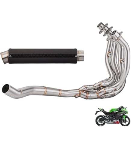 カワサキzx-25r フルエキゾースト マフラーバイク用 ステンレス マフラー Amazon | ZX25R ZX-25R フルエキゾースト マフラー エキパイ スリップ