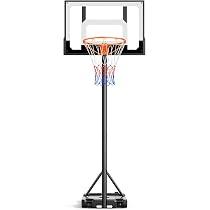 Amazon.co.jp: Yohood バスケットゴール 子供用 移動式 106～213cm 高