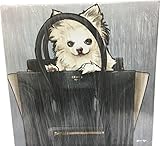 Oliver Gal O71 Friendly Peek チワワ&CELINE ラゲージ (16×16インチ:40.64×40.64cm)