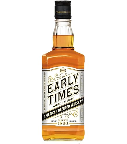 Amazon.co.jp: Early Times White 23.7 fl oz (700 ml) Whiskey USA x