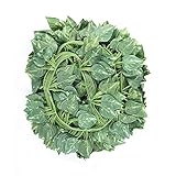 SUND　人工観葉植物　吊り下げ　ポトス　壁掛け　造花　インテリア　アンティーク 雑貨　壁/柱/天井/屋根　飾り　結婚式　誕生日　発表会　入学式　卒業式　適用　12本セット