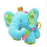 meolin Hanging Bell Hanging Rattles PlushおもちゃベビーRattleおもちゃ 7.9*6.3inch グリーン 51