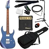 GIO Ibanez ジオアイバニーズ エレキギター GRG121SP/BMC エレキギター入門セット【付属アンプ：PhotoGenic 10Ｗ PG10】