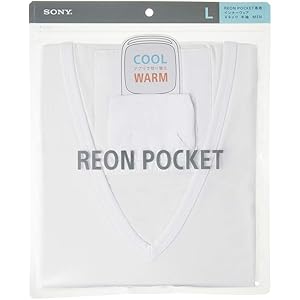 [ソニー] REON POCKET専用インナーウエア ホワイト(L)