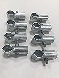 チェーンリンクフェンスエンドレールクランプボルト&ナット1 – 3 / 8 " x 1 – 3 / 8 " ( 8セットパック)