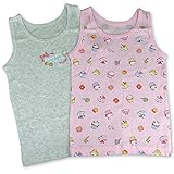 【HP+color】女児 2枚組タンクトップ（スイーツ柄）（120）100/110/120/130　女の子　下着　肌着（4053）