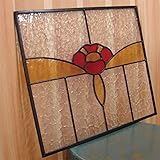 ステンドグラス アイアン 幅48cm INK-Sglass9