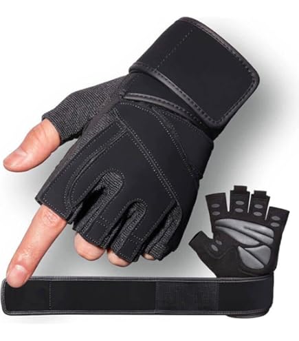 ウエイトトレーニング Harbinger Bioflex Wristwrap Glove Gray L