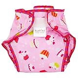 Kushies Taffeta Diaper Wrap (Infant, Cupcakes) by Kushies [並行輸入品]