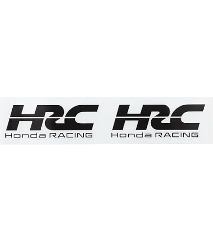 Amazon.co.jp: HRC (ホンダ・レーシング) 公式 ステッカー 耐候 転写