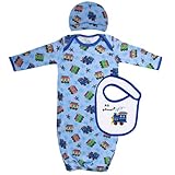 Funkoos SLEEPWEAR ベビー・ボーイズ カラー: ブルー