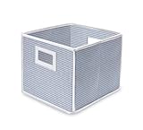 Badger Basket Folding Basket and Storage Cube, Blue by Badger Basket [並行輸入品]