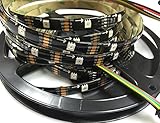 柔軟なアドレス指定可能なプログラム可能なLEDストリップライト5050 APA102 30leds / m 防水 dc5v夢の色