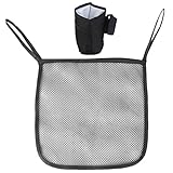 Perfk ベビーカー　乳母車　ポケット　ホルダー　メッシュバッグ　小物入れ　ボトルホルダー　カップホルダー　2点