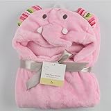 Pumpumly　ベビー バスローブ　あったか 吸水速乾 可愛い おくるみ 子供 フード付き タオル 動物柄 ポンチョ タオル 男の子 女の子 出産祝い プレゼント ギフト