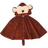 【さるマント】マント　フリース ポンチョ【着ぐるみポンチョ】着ぐるみ・コスチューム　【着ぐるみマント】