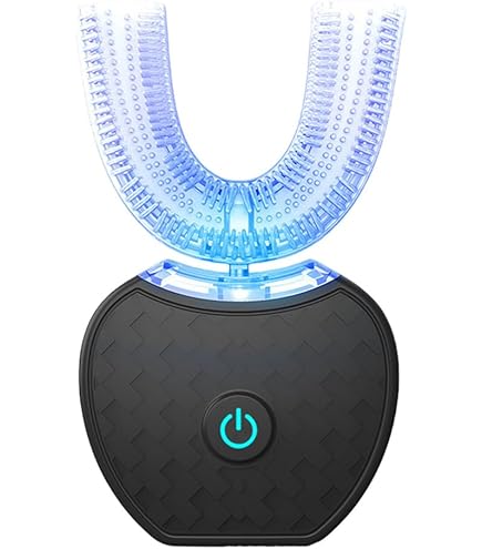 Amazon.co.jp: 電動音波歯ブラシ 自動洗浄歯ブラシ U字型歯