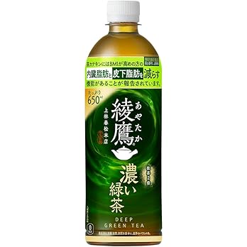 【1,666円】コカ・コーラ 綾鷹 濃い緑茶 650mlPET ×24本