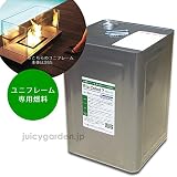 炎のディスプレイ ユニフレーム UniFlame 対応燃料 変成アルコール 14kg缶 約17.5リットル