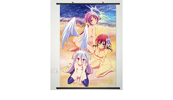 Amazon ホームdecor Japanese Anime No Game No Life Sora Shiroセクシーコスプレ24 5 X 34 5インチ 033 アートフレーム ポスター オンライン通販