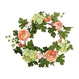 IKEA　SMYCKA（スミッカ）　造花のリース　直径45 cm