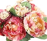 Doitsa ウェディング ブーケ 結婚式 造花 花束 DIY 手芸 ハンド 二次会 撮影 装飾 シルクフラワー プレゼント おしゃれ アートフラワー