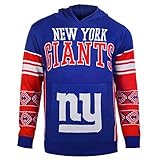 NFL BIGロゴフード付きセーター M ブルー