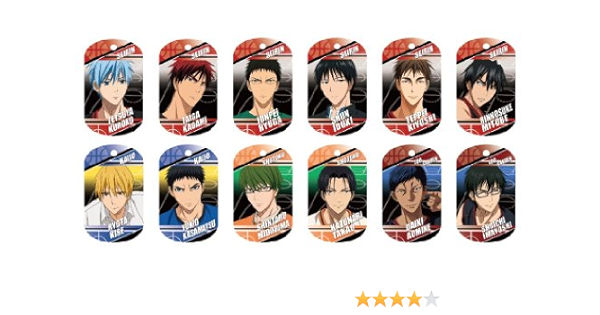 黒子のバスケ キャラメタルタグ Box アニメ 萌えグッズ 通販 Amazon
