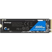 Amazon | Nextorage 2TB SSD 内蔵 M.2 2280 PCIe Gen 4.0 x 4 NVMe 1.4 