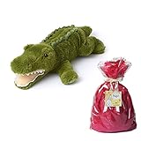 メモリアルギフト 洗えるぬいぐるみ ミンクプラッシュ ワニ 通常子供ラッピング