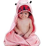 NaiFeiソフトフード付きベビータオル - エキストラぬいぐるみや赤ちゃんや幼児、テリーコットン、グレートベビーギフトアイデアのためのジェントル (てんとう虫)