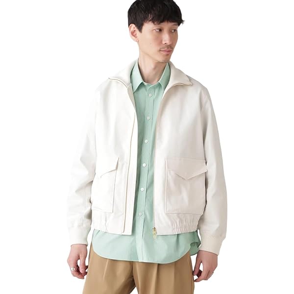 Amazon | [ナノ・ユニバース] ノーカラーブルゾンインナー中綿 S