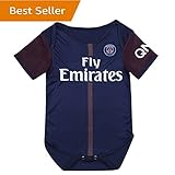 パリサンジェルマンPSGホームボディスーツベビースーツ9 – 18ヶ月の幼児Onesizeブルー