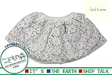 【子供服】 kids zoo (キッズズー) お花レーススカート 70cm～95cm W25240