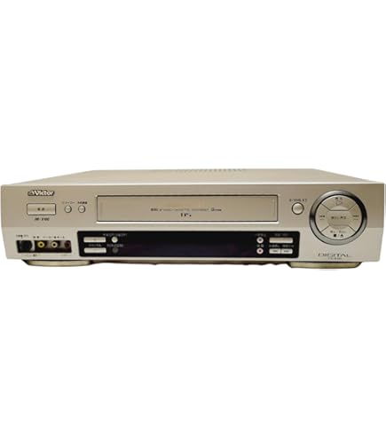 Amazon | S・VHSビデオデッキ ビクター HR-VFG1 リモコン付き 取説付き
