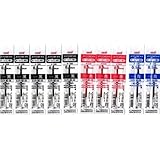三菱鉛筆 ジェットストリーム 多色ボールペン 0.5mm 替芯 10本セット (黒5・赤3・青2) SXR-80-05