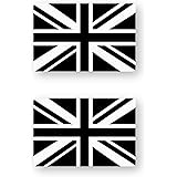 反射ステッカー工房 国旗ステッカー(イギリスbk)(SS) 2枚組 再帰反射 イギリスbkSS(2)