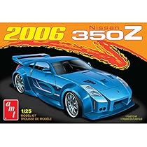 絶版入手困難タミヤtt-01ニッサン350Z社外パーツ付き未組み立て Amazon | 日産 2006 350Z 1/25スケール プラモデルキット AMT