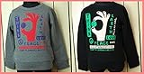 (オイル プラス)OIL PLUS OIL PLUS キッズ メッセージトレーナー OIL CLOTHING SERVICE 90cm ブラック