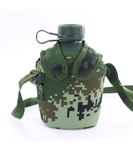 Amazon.co.jp: ANQIAO WWII WW2 M31 ドイツ水筒ケトル カバー付き フル