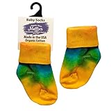 Maggie 's Organic Cotton Tie Dyeベビーソックス