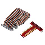 Perfk ラズベリーパイ3/2b用　T型ブレークアウト拡張ボード付き　40ピン　 GPIOケーブル　アクセサリー　部品